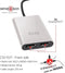 club3D CSV-1577 1 + 2 poorten DisplayPort-splitter Zwart