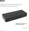 CLUB3D DisplayPort/HDMI KVM Switch/Dock 4K60Hz For USB Type-C inputs