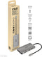 CLUB3D USB 3.2 Gen1 Type-C 8-in-1 hub with 2x HDMI, 2x USB-A, RJ45, SD/ Micro SD card slots and USB Type-C Female Port