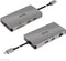 CLUB3D USB 3.2 Gen1 Type-C 8-in-1 hub with 2x HDMI, 2x USB-A, RJ45, SD/ Micro SD card slots and USB Type-C Female Port