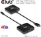 CLUB3D USB Type C MST Hub to Dual HDMI 4K60Hz M/F