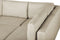FEVIK - Hoekbank 5-zits - Beige - Linkerzijde - 228 cm - Polyester