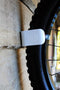 Clug MTB XL Fiets Clip voor de muur - Wit/Zwart
