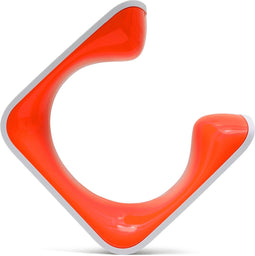 Clug Plus Fiets Clip voor de muur - Wit/Oranje
