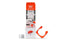 Clug Plus Fiets Clip voor de muur - Wit/Oranje