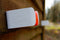 Clug Plus Fiets Clip voor de muur - Wit/Oranje