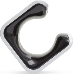 Clug Roadie Fiets Clip voor de muur - Wit/Zwart