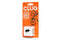 Clug Roadie Fiets Clip voor de muur - Wit/Zwart