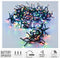 Clusterverlichting 192 led - Kerstverlichting- 1.4m - multicolor - Batterij - Lichtfuncties - Geheugen - Timer