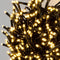 Clusterverlichting 192 led - kerstverlichting - warm wit - Batterij-Lichtfuncties -Timer-Geheugen