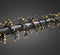 Clusterverlichting voor binnen en buiten - 8 functies - 1152 LEDs – 2100K Amber – 8,6 meter – Kerstverlichting – IP44 – Incl. Transformator