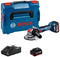 Bosch GWX 18V-7 Professional - Accuslijper - Borstelloze motor 700 W - 125 mm (2 stuks)
