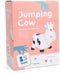 BS Toys Springkoe - Jumpbal - Skippybal koe - Zithoogte 27cm - Wit/Zwart