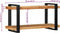 vidaXL - Wandschap - 90x33x45 - cm - massief - acaciahout