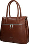 Gigi Fratelli Dames Leren Schoudertas iPad Romance Business ROM8005 Brandy