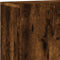 vidaXL - Tv-meubel - wandgemonteerd - 100x30x41 - cm - gerookt - eikenkleurig