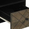 vidaXL - Tv-meubel - 100x33x46 - cm - massief - mangohout - zwart