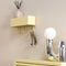 Spinder Design Dax Play 3 - Wandkapstok - 3 haken - Butter Yellow