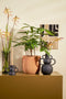 Mica Decorations Pepe Vaas - H28 x Ø12 cm - Gerecycled Glas - Grijs