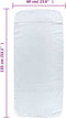 vidaXL - Strandhanddoeken - 4 - st - 400 - g/m² - 60x135 - cm - stof - wit