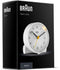 Braun BC01 - Wekker - Klok Snooze Zoemer alarm - Wit