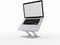 Gembird NBS-D1-04 - Laptopstandaard - Verstelbaar - Aluminium - Zilver