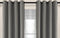 Larson - Luxe effen blackout gordijn - met ringen - 1.5m x 2.5m - Lichtgrijs