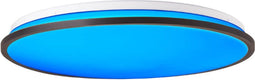 Brilliant Heida - Plafondlamp RGB Ø 49cm - Dimbaar - Zwart
