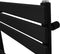 Platte Paneel Handdoekradiator - 1200mm x 450mm - 1892 BTU - Zwart