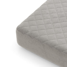 Coast Luxe Matrasbeschermer - Superzacht Fluweel - 90x200 cm - Grijs