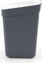 Curver Ready to Collect Prullenbak - 30L - Modulaire bakken - Donkergrijs/Lichtgrijs