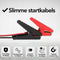 Brixy Jumpstarter - 4-in-1 Starthulp 2200A 16000mAh - LED Zaklamp SOS Noodlicht - Rood/Zwart