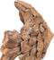 vidaXL Vissenbeeld 40x12x57 cm teakhout