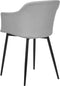 Set van 2 eetkamerstoelen ELIM Lichtgrijs