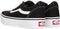 Vans Doheny Platform - Lage sneakers - Canvas - Zwart/Wit - Maat 38