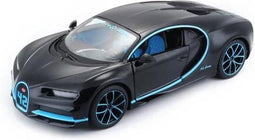 MAISTO Bugatti Chiron Special Edition Car 0-400-0 km / h 42s 1 / 24th - Zwart