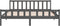 vidaXL - Bedframe - massief - hout - grijs - 160x200 - cm