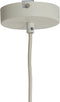 Light & Living Hanglamp Malacia - Lichtbruin - Ø40cm - Modern - Hanglampen Eetkamer, Slaapkamer, Woonkamer