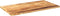vidaXL - Tafelblad - rechthoekig - 100x60x2,5 - cm - massief - ruw - mangohout