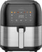 Inventum GF801HLDB - Airfryer - 1,5 kg 8 liter 1700W PFAS-vrij - zwart/rvs