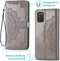 iMoshion Hoesje Geschikt voor Samsung Galaxy A02s Hoesje Met Pasjeshouder - iMoshion Mandala Bookcase - Grijs