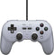 8Bitdo Pro 2 - Bedrade Gamecontroller - Professionele back-knoppen - Grijs