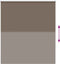 vidaXL - Rolgordijn - verduisterend - koffie - 125x150 - cm - stofbreedte - 121,6 - cm