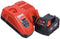 Milwaukee M18 FSAG125X-501X accu haakse slijper 18 V 125 mm borstelloos + 1x oplaadbare batterij 5.0 Ah + lader + HD box
