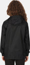Regatta - Kids Pack It III Opvouwbaar Kinder Regenjack - Zwart - Maat 164