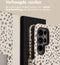 iMoshion Hoesje Geschikt voor Samsung Galaxy S24 Ultra Hoesje Met Pasjeshouder - iMoshion Design Bookcase smartphone - Meerkleurig / Black And White Dots