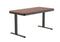 ACTIVEJET ET119W-C - Bureau met elektrische hoogteverstelling 140x70 - Zwart/walnoot