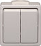 N & L 28386 Compleet Opbouw spatwaterdicht Lichtgrijs 1 stuk(s)