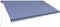 vidaXL - Luifel - handmatig - uittrekbaar - met - LED - 600x300 - cm - blauw - en - wit