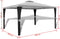 vidaXL - Prieel - met - dak - 3x4 - m - crèmewit